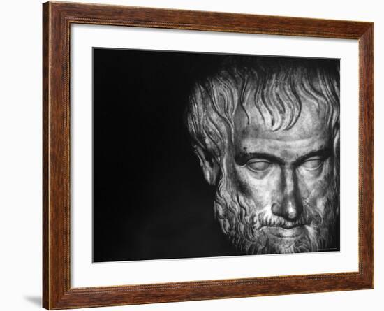 Head of Aristotle-Gjon Mili-Framed Photographic Print