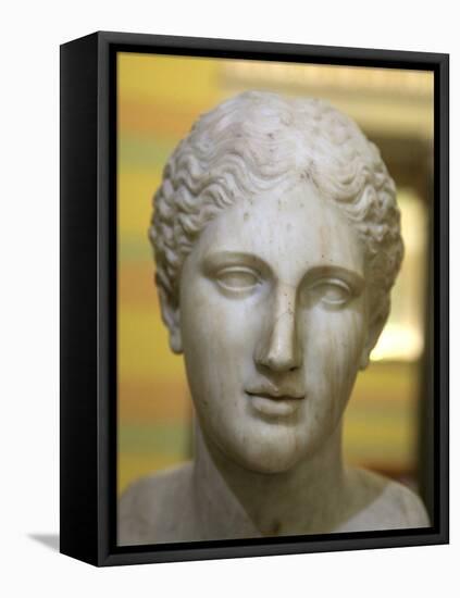Head of Artemis, 2nd Century-null-Framed Premier Image Canvas