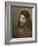 Head of Christ, c.1648-Rembrandt van Rijn-Framed Giclee Print