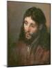 Head of Christ, c.1648-Rembrandt van Rijn-Mounted Giclee Print