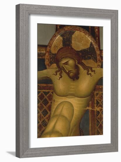 Head of Christ, Detail of 13th Century Crucifix-Giunta Pisano-Framed Giclee Print