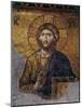 Head of Christ, Mosaic from Apse at Haghia Sophia Istanbul, 12th century AD-null-Mounted Photographic Print