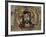 Head of Christ Supported by Two Angels-null-Framed Giclee Print