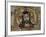 Head of Christ Supported by Two Angels-null-Framed Giclee Print