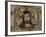 Head of Christ Supported by Two Angels-null-Framed Giclee Print