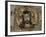 Head of Christ Supported by Two Angels-null-Framed Giclee Print