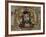 Head of Christ Supported by Two Angels-null-Framed Giclee Print