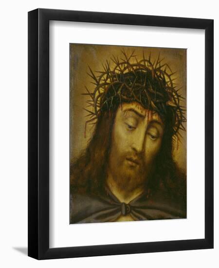 Head of Christ with Crowned with Thorns, Ca, 1625-Odilon Redon-Framed Giclee Print