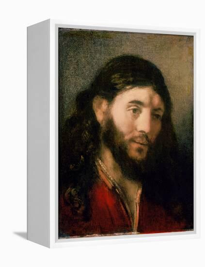 Head of Christ-Rembrandt van Rijn-Framed Premier Image Canvas