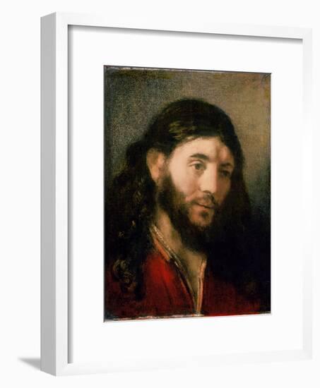 Head of Christ-Rembrandt van Rijn-Framed Giclee Print