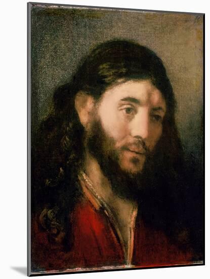 Head of Christ-Rembrandt van Rijn-Mounted Giclee Print