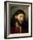 Head of Christ-Rembrandt van Rijn-Framed Giclee Print