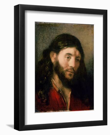 Head of Christ-Rembrandt van Rijn-Framed Giclee Print