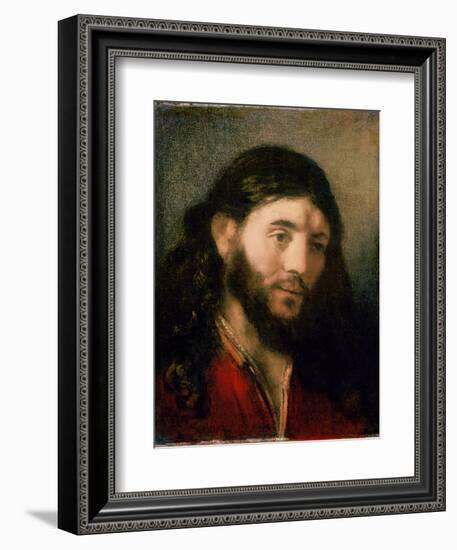 Head of Christ-Rembrandt van Rijn-Framed Giclee Print