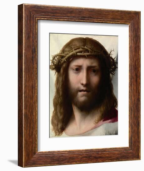 Head of Christ-Correggio-Framed Giclee Print