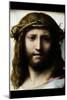 Head of Christ-Antonio Allegri Da Correggio-Mounted Art Print