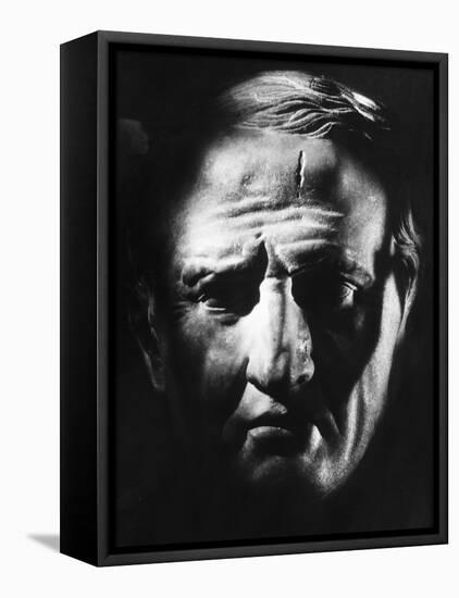 Head of Cicero-Gjon Mili-Framed Premier Image Canvas