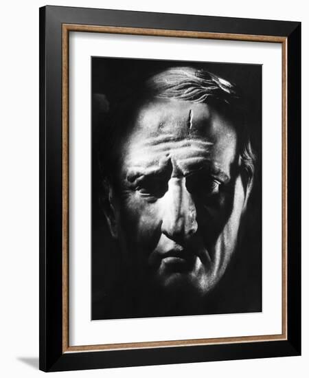 Head of Cicero-Gjon Mili-Framed Photographic Print