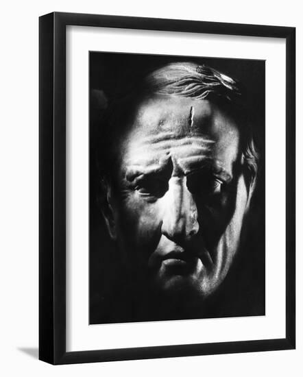 Head of Cicero-Gjon Mili-Framed Photographic Print