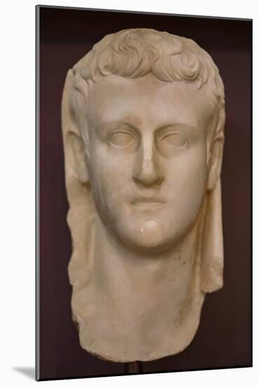 Head of Emperor Caligula, 1St Century-Roman-Mounted Giclee Print