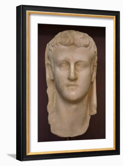 Head of Emperor Caligula, 1St Century-Roman-Framed Giclee Print