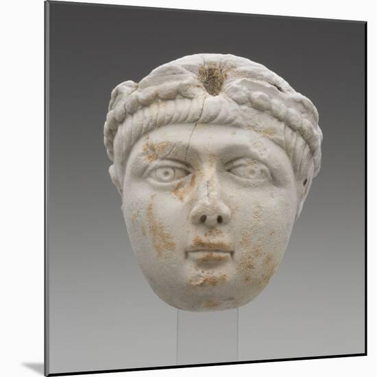 Head of Emperor Honorius as a Child, Late 4Th Century AD (Marble)-Roman-Mounted Giclee Print