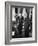 Head of 'Food for Peace' Program George S. Mcgovern with Pres. John F. Kennedy at White House-null-Framed Photographic Print