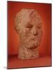 Head of Iris, 1890 (Bronze)-Auguste Rodin-Mounted Giclee Print