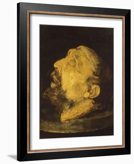 Head of John Baptist-Giovanni Battista Crespi-Framed Giclee Print