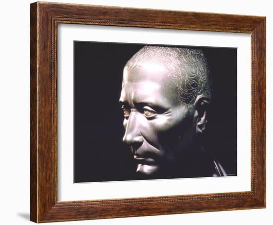 Head of Julius Caesar, Undated-Gjon Mili-Framed Photographic Print