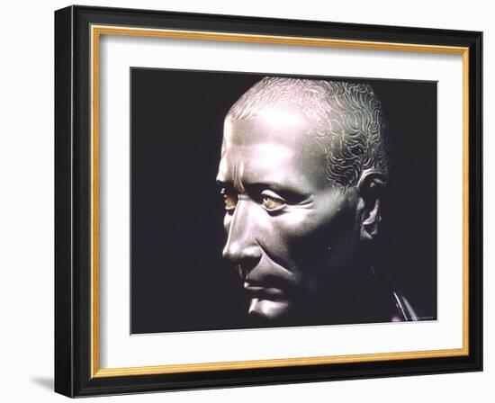 Head of Julius Caesar, Undated-Gjon Mili-Framed Photographic Print