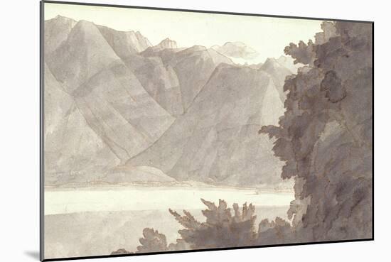Head of Lake Geneva-Francis Towne-Mounted Giclee Print