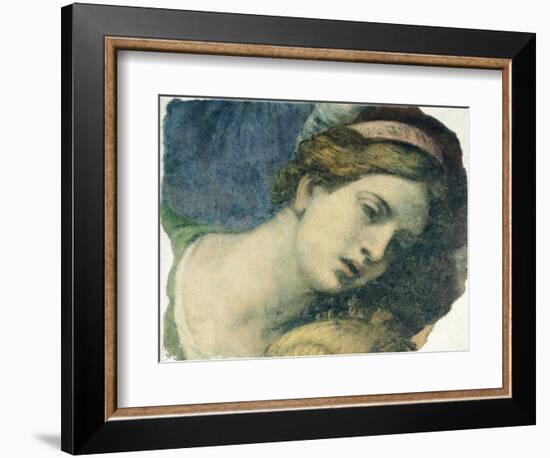 Head of Magdalene-Guido Reni-Framed Giclee Print
