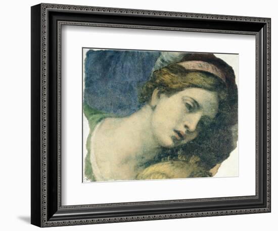 Head of Magdalene-Guido Reni-Framed Giclee Print