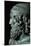 Head of Man with Headband, a More Than Life-Size Bronze Statue Found Italy, in 1972-Phidias-Mounted Giclee Print