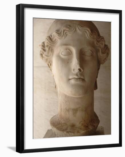 Head of Nike (Ii Century Ad), Agora Museum, Athens, Greece-Prisma Archivo-Framed Photographic Print