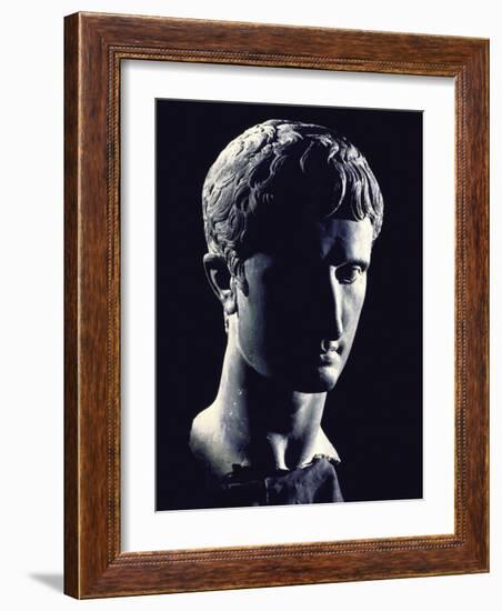 Head of Octavian: the Emperor Augustus-Gjon Mili-Framed Photographic Print