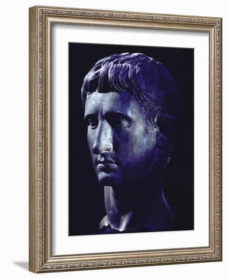 Head of Octavian: the Emperor Augustus-Gjon Mili-Framed Photographic Print