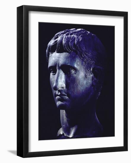 Head of Octavian: the Emperor Augustus-Gjon Mili-Framed Photographic Print