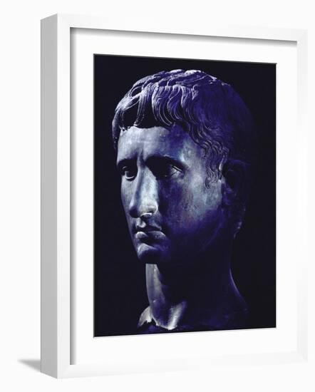 Head of Octavian: the Emperor Augustus-Gjon Mili-Framed Photographic Print