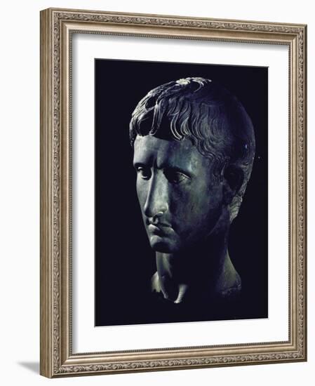 Head of Octavian: the Emperor Augustus-Gjon Mili-Framed Photographic Print