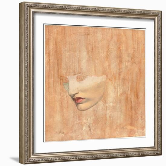 Head of Proserpine-Dante Gabriel Rossetti-Framed Giclee Print