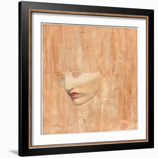 Head of Proserpine-Dante Gabriel Rossetti-Framed Giclee Print