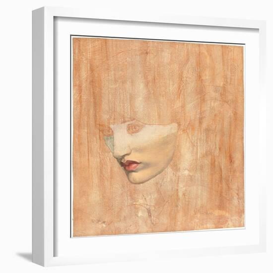 Head of Proserpine-Dante Gabriel Rossetti-Framed Giclee Print