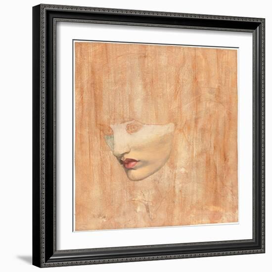 Head of Proserpine-Dante Gabriel Rossetti-Framed Giclee Print