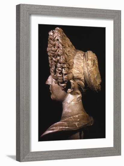 Head of Roman Lady of Flavian Period, late 1st century-Unknown-Framed Giclee Print