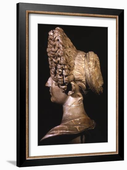 Head of Roman Lady of Flavian Period, late 1st century-Unknown-Framed Giclee Print