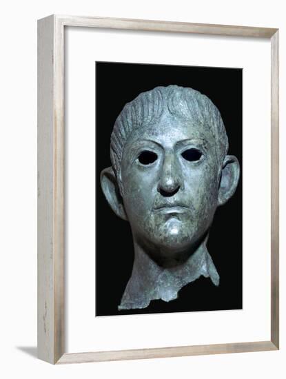 Head of the Emperor Claudius, Roman Britain, 1st century AD. Artist: Unknown-Unknown-Framed Giclee Print