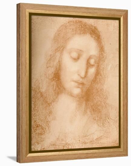 'Head of the Redeemer', c15th century, (1932)-Leonardo Da Vinci-Framed Premier Image Canvas