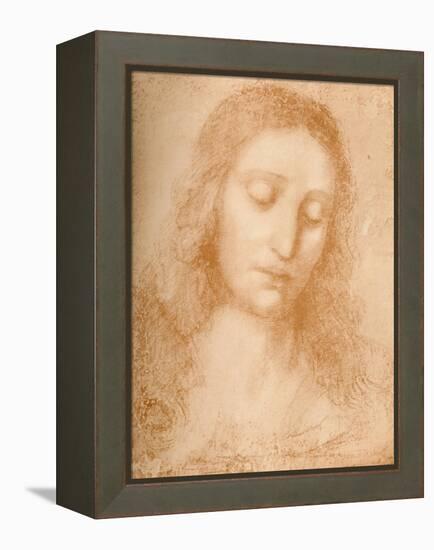 'Head of the Redeemer', c15th century, (1932)-Leonardo Da Vinci-Framed Premier Image Canvas